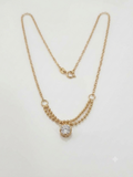 Celeste Double-Layer Pendant Necklace